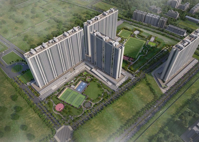 Kumar Magna City Pune Exterior Architecture