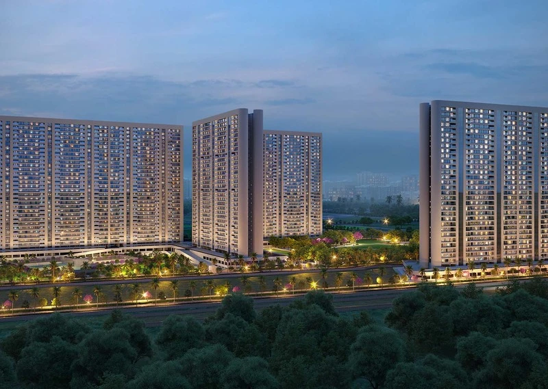 Kumar Magna City Pune Skyline View
